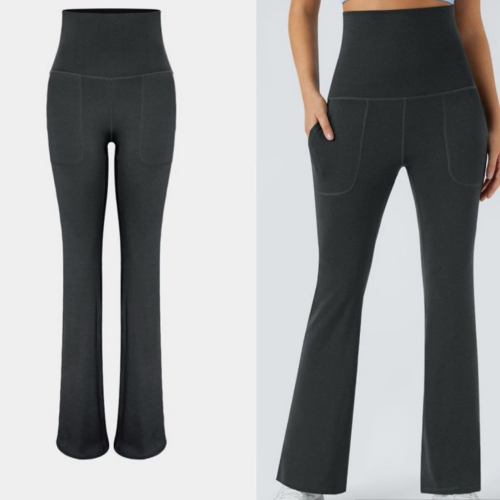 Halara High Waisted Fold over Leggings - Picture 6 of 14